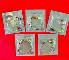 5 x 1 Sea Fishing Rigs 1/0 Bass Love These Flapper Rigs Made In Devon