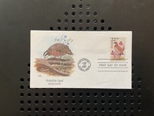 USA FDC 1987- Bobwhite quail