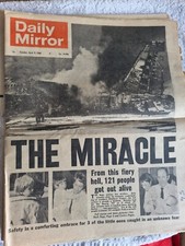 Daily Mirror Newspaper miracle