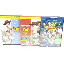 Toy Story Trilogy 1 2 3 - Special Edition DVD Bundle Woody Buzz Lightyear Jessie
