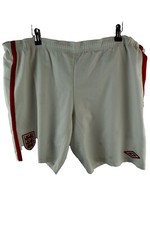 UMBRO England Football Shorts size XL Mens 2012/13 Home White Casual Outdoors