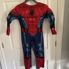 Spider-Man Children's Costume Age 5-6 Years Marvel Superhero Halloween