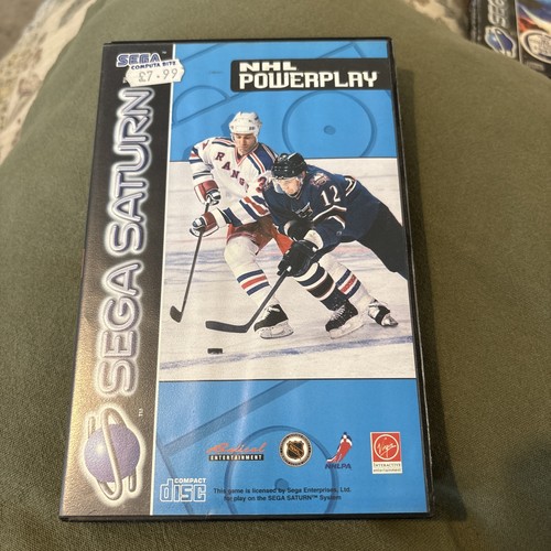 Nhl powerplay sega saturn - nhl,