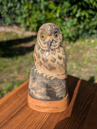 Vintage canadian hand - canadian, carved