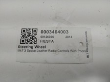 FORD FIESTA Steering Wheel