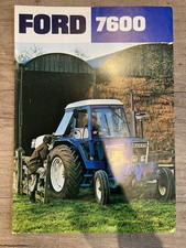Ford 7600 A4 Brochure Poster