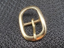 Solid Brass  Oval Belt Buckle