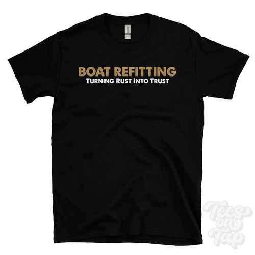 Boat refitting turning rust - turning,