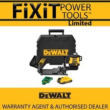 DeWalt DCLE34031D1 18v XR 3x 360 Compact Green Laser Kit 1x 2.0Ah Battery Kit RW