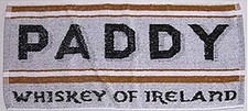Paddy Irish Whiskey Cotton Bar