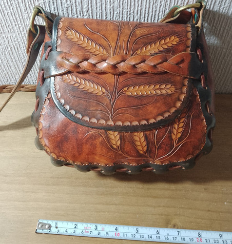 Handmade hand tooled leather - &, hand-tooled