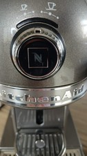 KitchenAid Nespresso silver Artisan Coffee Machine + pods