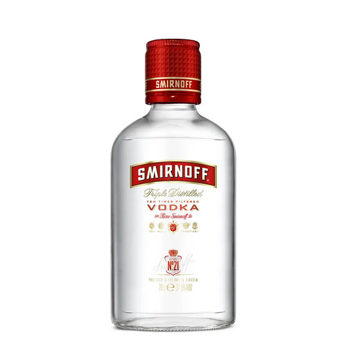 Smirnoff red label - label, vodka