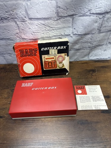 Vintage basf cutter box - basf,