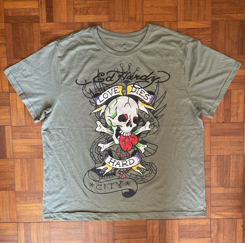 Men hardy shirt - ed,