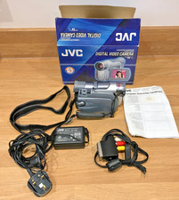 JVC GR-D20EK Camcorder with Accessorites and Box - Faulty Spares or Repair