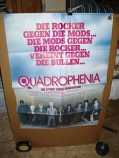 QUADROPHENIA, near mint orig German poster (Mark Wingett, Phil Daniels) 1979