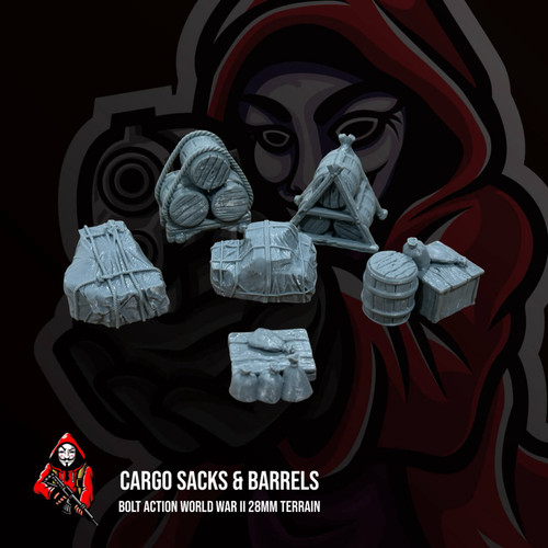 Cargo sacks barrels bolt - cargo,