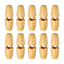 10pcs Wooden Toggle Buttons