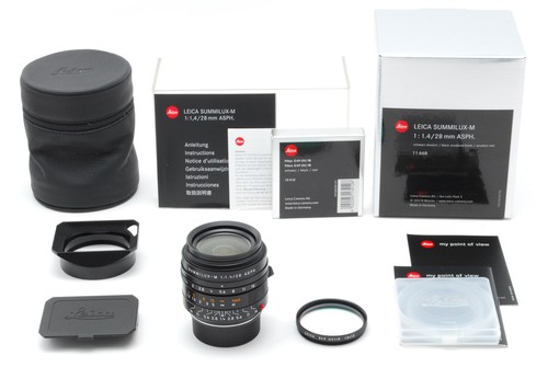 Almost unused leica summilux - [almost,