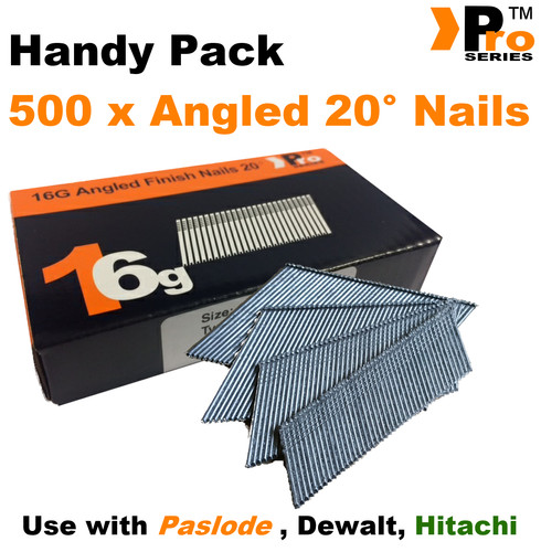 Gauge angled nails - gauge,
