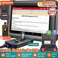  Launch X431 IMMO ELITE Car K-ey Programming FULL System Diagnostic Scanner