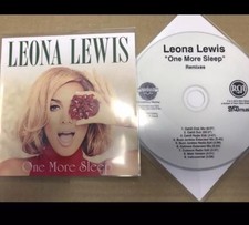 Leona Lewis “One More Sleep” Rare 9 Remix New Cd Promo
