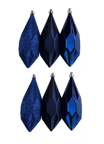 6large geo blue christmas - 6large, tree