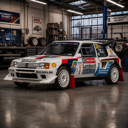 1984 peugeot 205 t16 - t16, rally