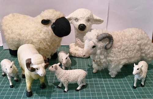 Bundle sheep ornaments - 8,