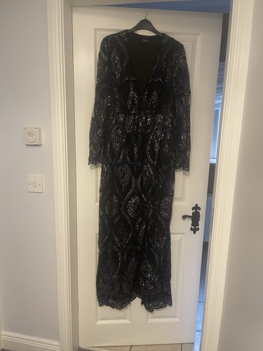 Boohoo long sequins - , dress