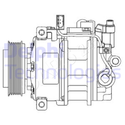 Delphi air conditioning - air,