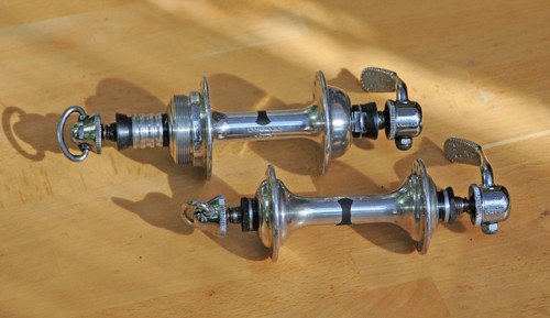 Campagnolo record hubs 28 - campagnolo, hubs,