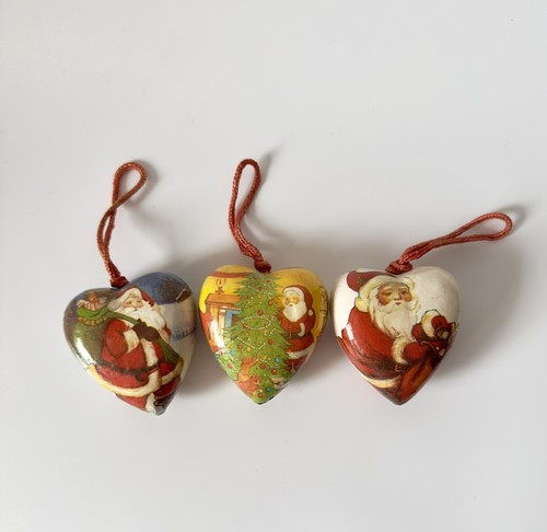 Vintage paper mache christmas - vintage,