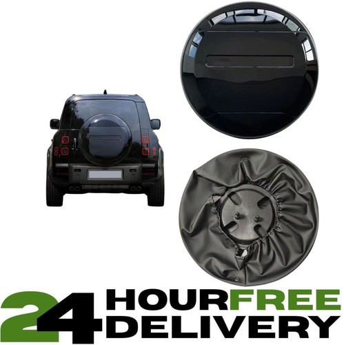 Gloss black rear spare wheel - rear,
