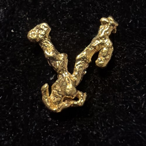 Natural gold nugget wire - nugget,