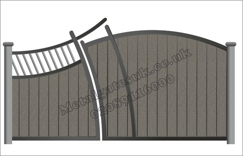 Driveway gates composite - driveway, gate