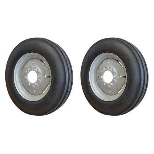 Pair front wheel tyres - &,