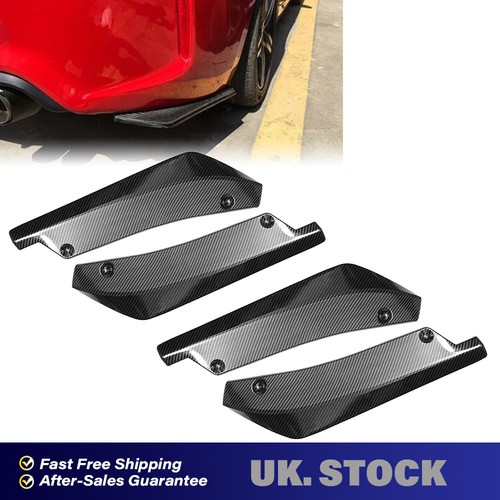 4pcs rear bumper protector lip - rear,