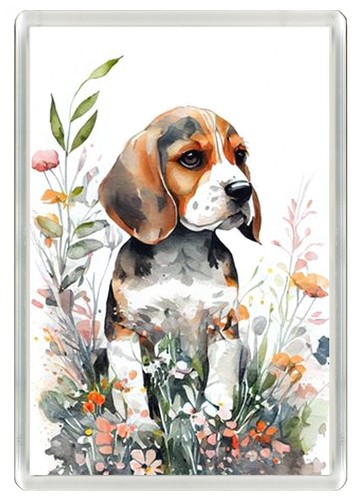 Beagle dog fridge magnet great - magnet,