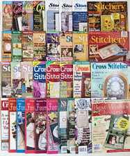 Various Cross Stitch Magazines