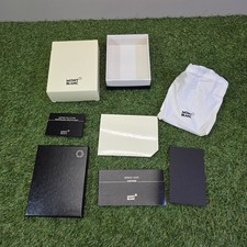 Empty Mont Blanc Nightflight Business Card Holder BOX ONLY