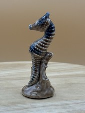 Scarce Vintage Wade Whimsies Aquarium Seahorse Porcelain Figurine 