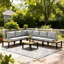 Outdoor Sofa with Thick