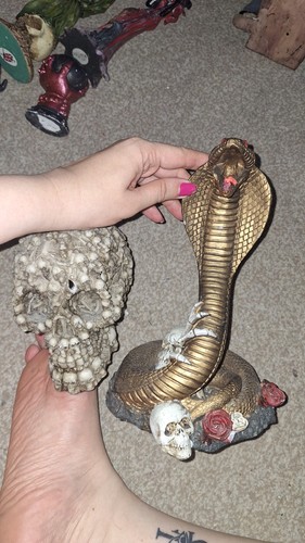 Snake skeleton ornament - snake,
