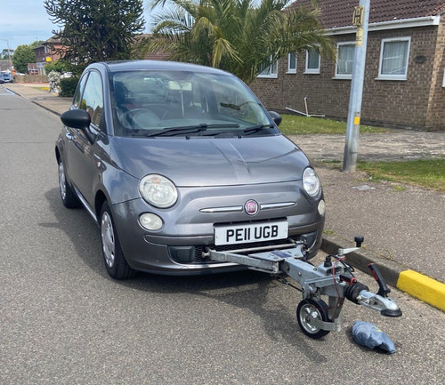 Fiat 500 motorhome tow - fiat,