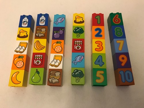 Duplo number blocks lego 10 - duplo,