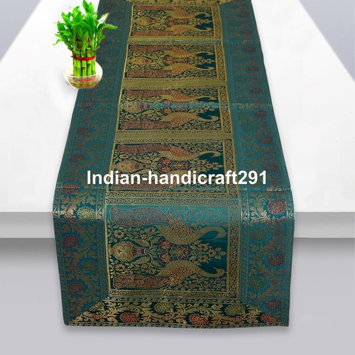 Indian table runner brocade - runner,