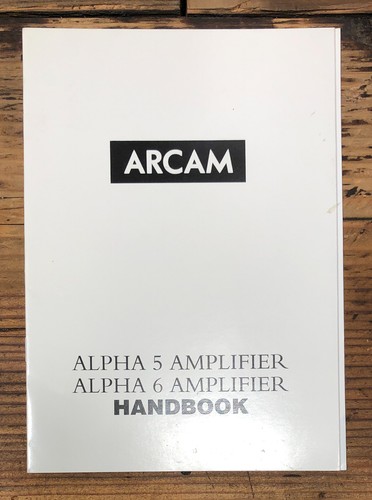 Arcam alpha 6 - arcam, 5