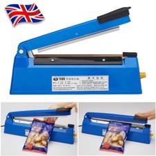 Impulse Heat Sealer Plastic Bag Film Sealing-Machine Metal ABS 200mm UK